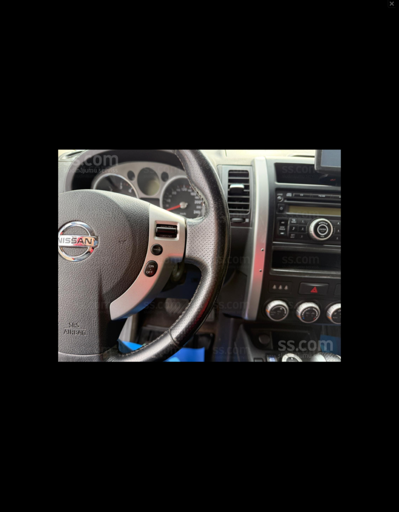
								NISSAN X-TRAIL pilns									